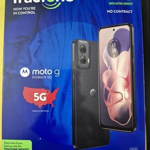 Tracfone Motorola Moto G Power 5G (2024) Smartphone - Black